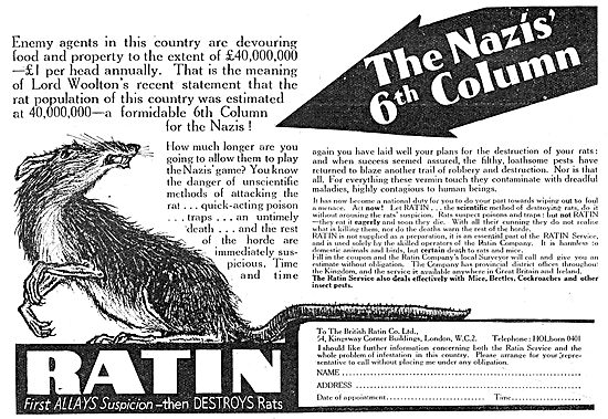 British Ratin Rodent Control                                     