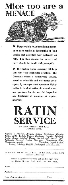 Ratin Rat Control Service For Factories & Warehouses             