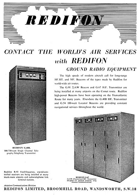 Redifon Airfield Ground Radio Systems                            