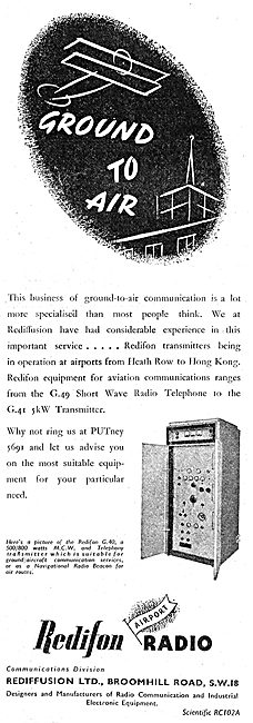 Redifon G41 Transmitter - Rediffusion                            