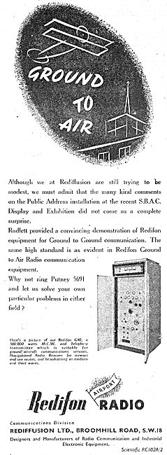 Redifon G40 Transmitter - Rediffusion                            