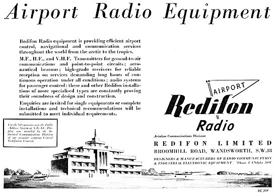 Redifon Airport Radio Equipment                                  