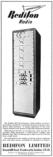 Redifon Airport Radio Equipment R93 Receiver                     