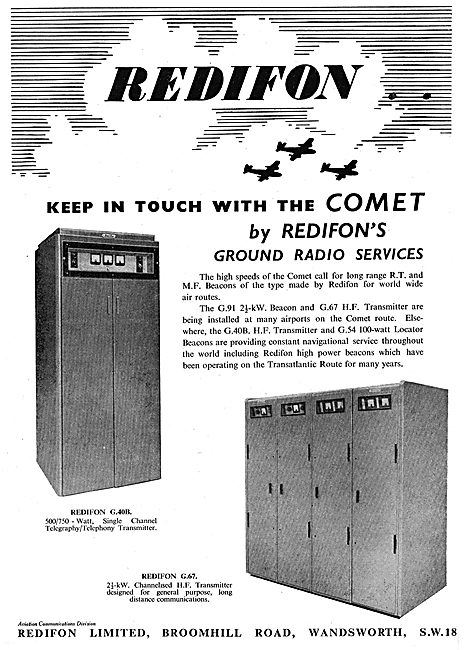 Redifon Airport Radio Equipment - G91 Beacon                     