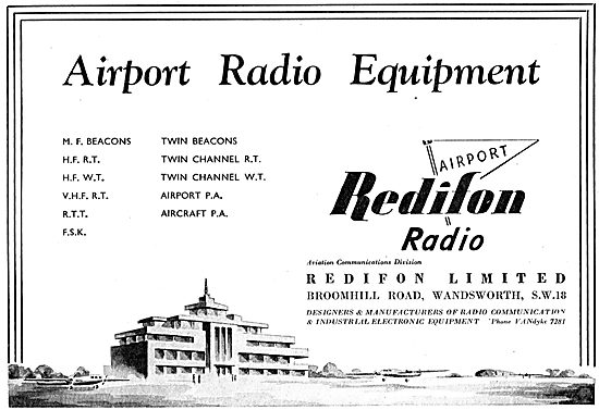 Redifon Airport Radio Equipment                                  