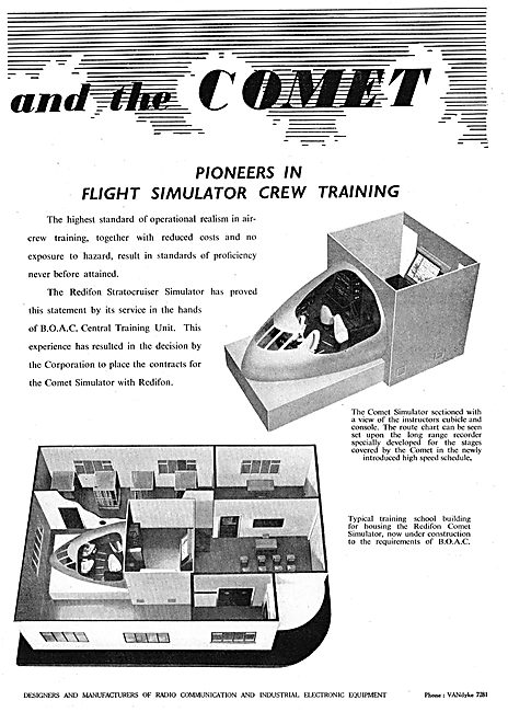 Redifon Flight Simulation - Comet                                