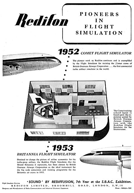 Redifon Flight Simulation - Comet                                