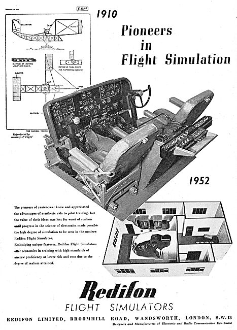 Redifon Flight Simulators                                        