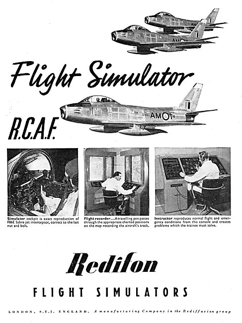 Redifon Flight Simulators                                        