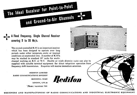 Redifon R93 Ground-Air Receiver                                  