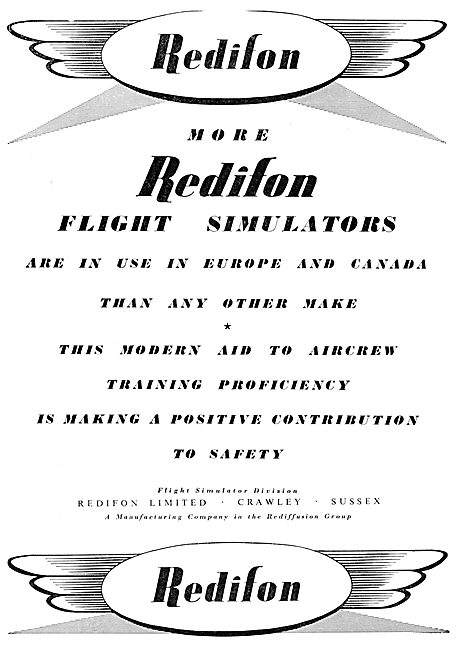 Redifon Flight Simulators 1956                                   