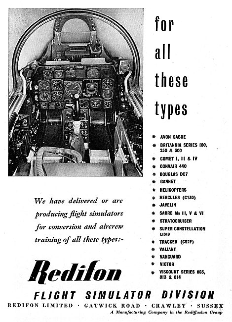 Redifon Flight Simulators                                        