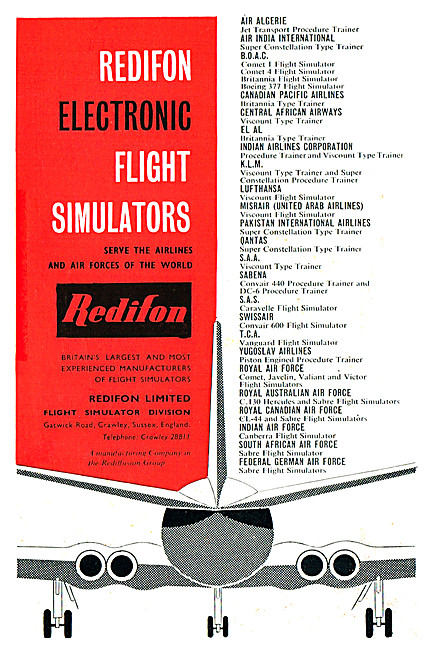 Redifon Flight Simulators                                        