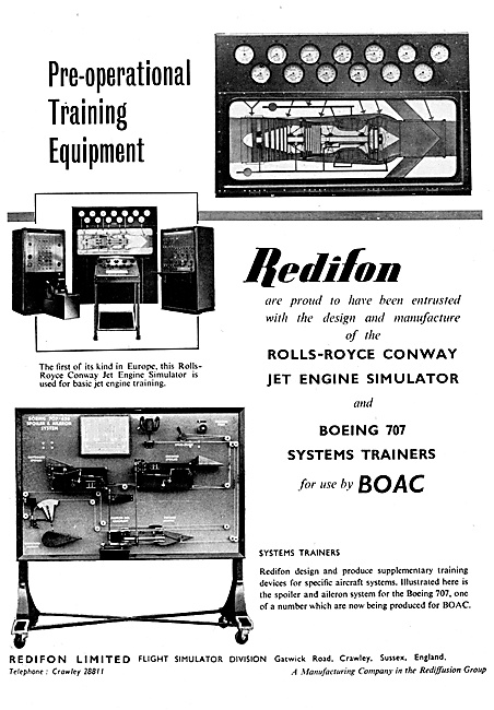 Redifon Flight Simulators                                        