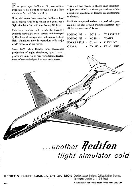 Redifon Flight Simulators                                        