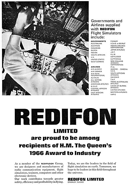 Redifon Flight Simulators                                        