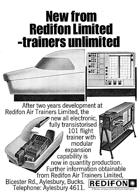 Redifon Flight Simulators 1968                                   