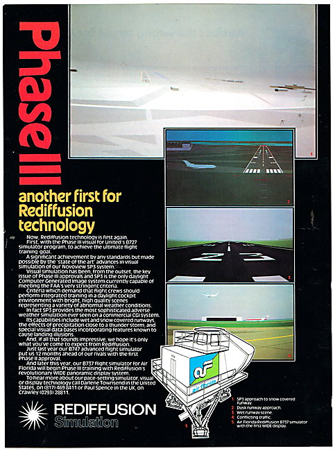 Rediffusion Flight Simulators                                    