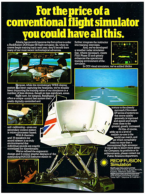 Rediffusion Flight Simulators                                    