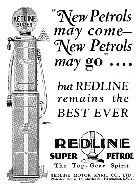 Redline Aviation Fuel - Redline Super Petrol                     