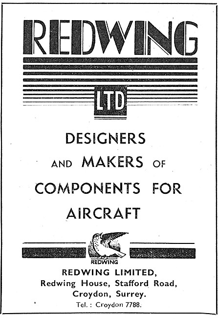 Redwing  Designers & Makers Of Aircraft Components               