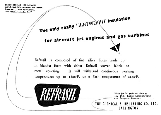 Refrasil High Temperature Insulation Blankets                    