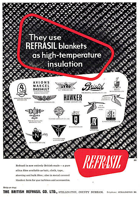 Refrasil High Temperature Insulation Blankets                    