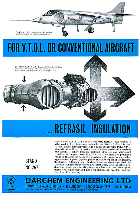 Darchem Refrasil Aero Engine Armoured Blankets                   