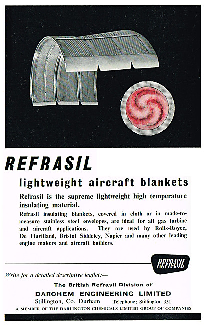 Refrasil High Temperature Insulation Blankets                    