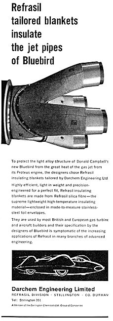 Darchem Refrasil High Temperature Insulation Blankets            