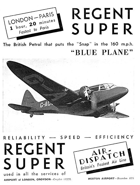 Regent Super Aviation Petrol                                     