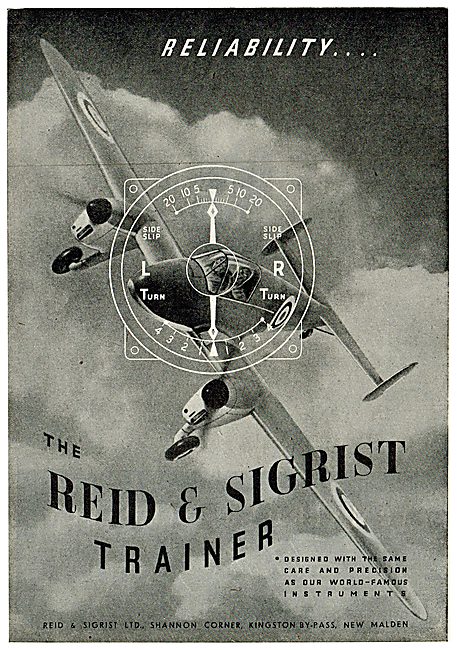 Reid & Sigrist Trainer Aircraft                                  