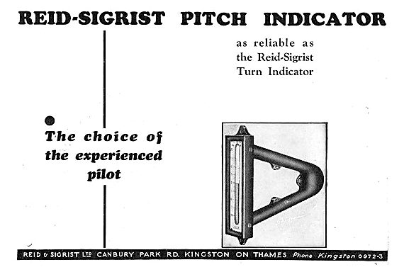 Reid And Sigrist Pitch Indicator                                 