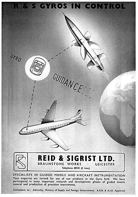 Reid & Sigrist Aircraft Flight Instruments                       