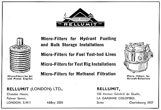 Rellumit Filters, Micro-Filters For Bulk Fuel Storage & Test Beds