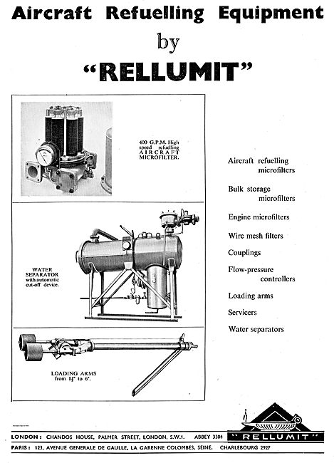 Rellumit 400 GPM High Speed Refuelling Microfilter               