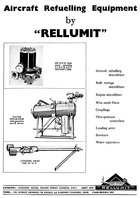 Rellumit Aircraft Refuelling Equipment                           