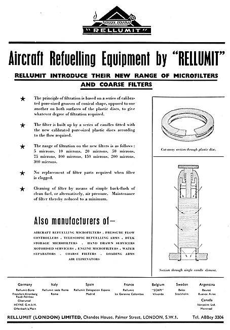 Rellumit Aircraft Refuelling Equipment                           