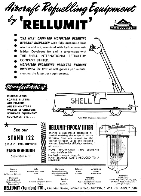 Rellumit Aircraft Re-Fuelling Equipment                          