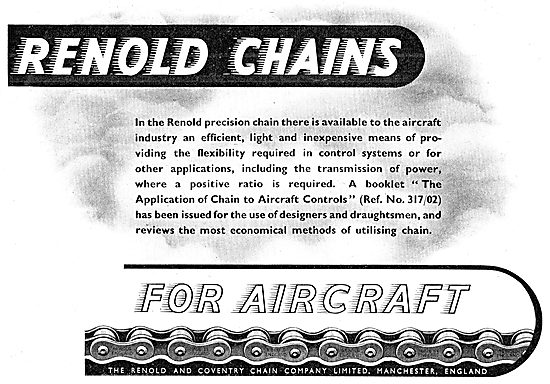 Renold Precision Chains For Aircraft                             