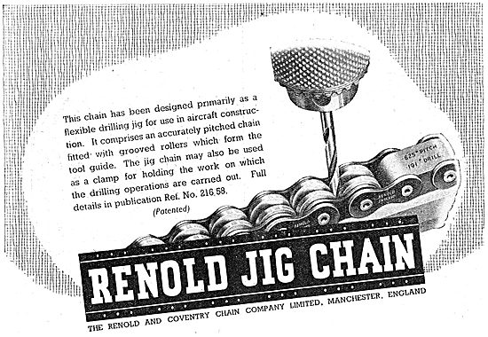 Renold Jig Chains - 1941                                         