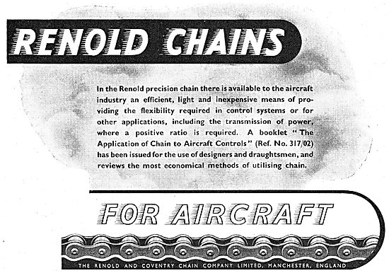 Renold Chains For Aircraft                                       