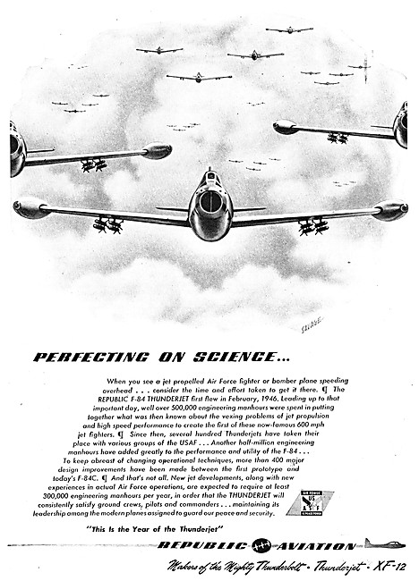 Republic F-84 Thunderjet                                         