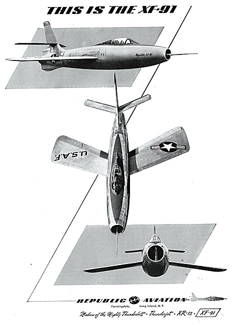 Republic XF-91                                                   