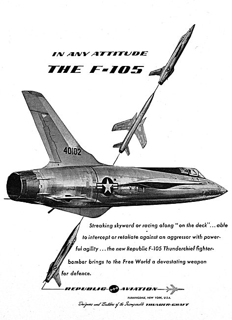 Republic F-105 Thunderchief                                      