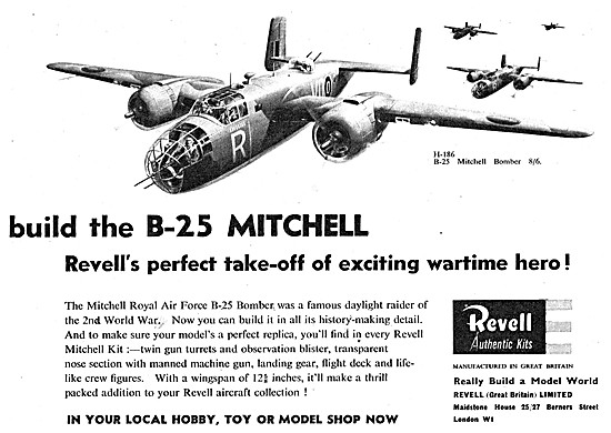 Revell Model Aircraft Kits - Revell B-25 Mitchell                