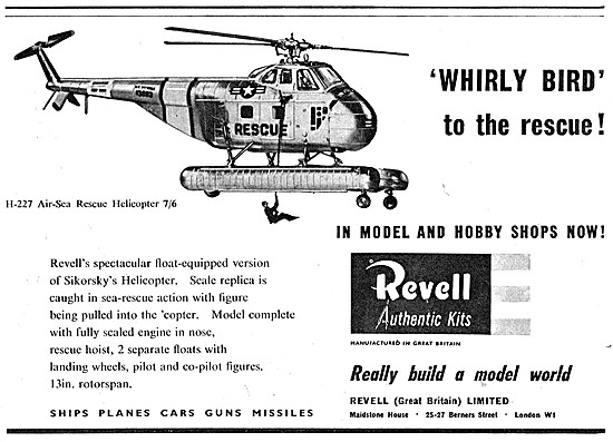 Revell Model Aircraft Kits - Revell Sikorsky Whirlwind           