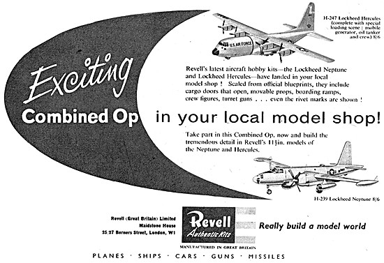 Revell Model Aircraft Kits - Revell Lockheed Hercules Kit        