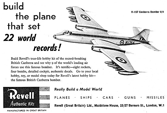 Revell Aircraft Kits - Revell Canberra                           