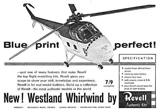 Revell Aircraft Kits - Revell Westland Whirlwind                 